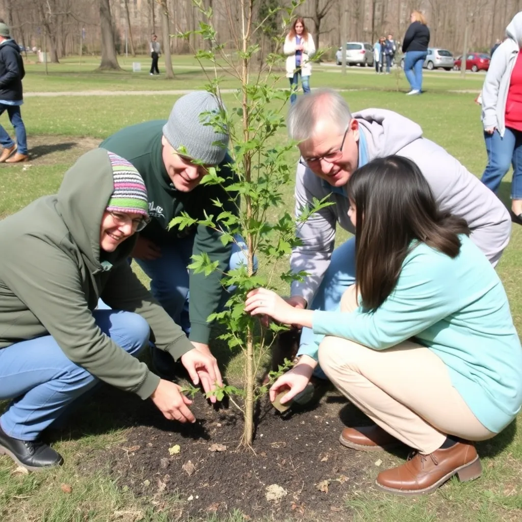 Lexington, SC Community Plants Hope with New Tree on Arbor Day