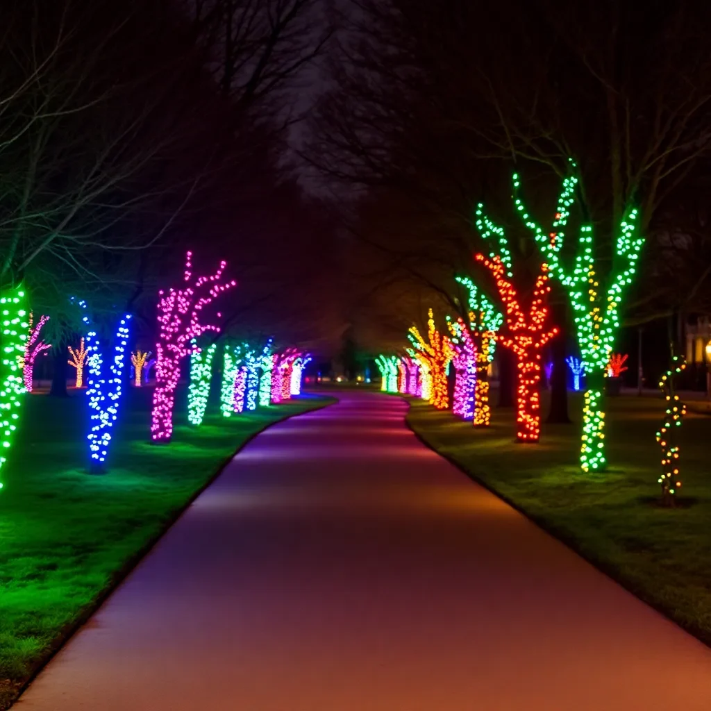 Columbia Unveils Spectacular Holiday Lights Drive-Thru at Saluda Shoals Park