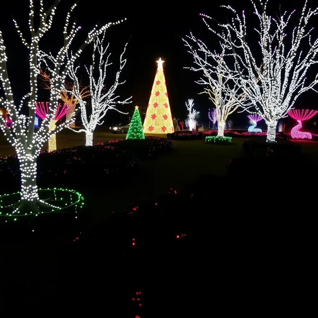 Columbia Unveils Magical Holiday Lights Show at Saluda Shoals Park