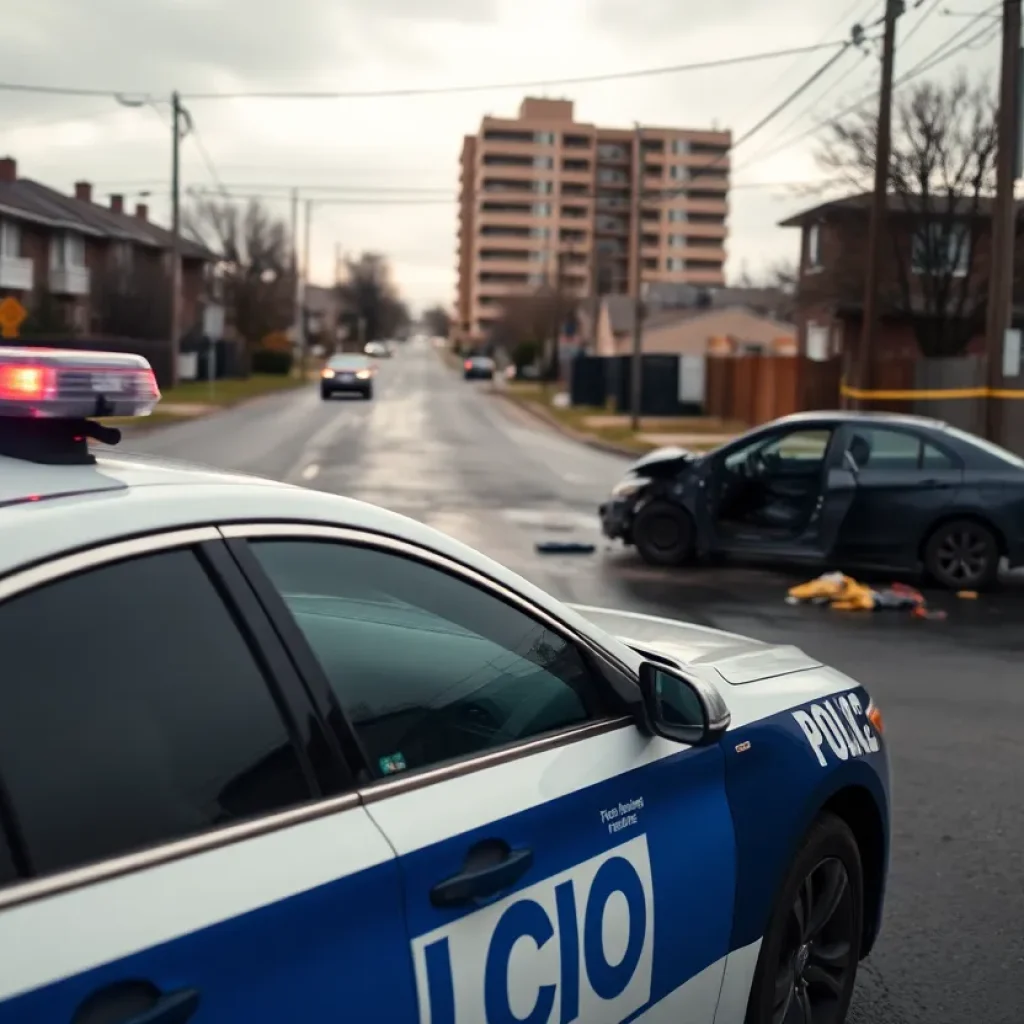 Scene of a tragic police chase in Columbia, S.C.