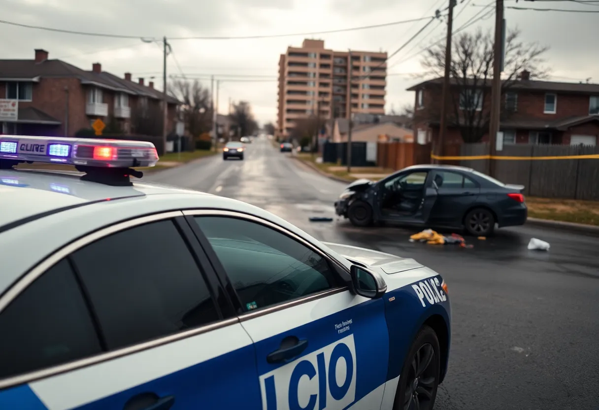 Scene of a tragic police chase in Columbia, S.C.