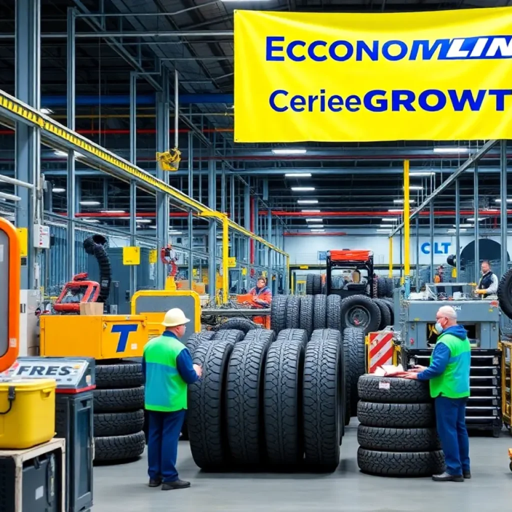 Tire manufacturing facility of Michelin in Lexington County