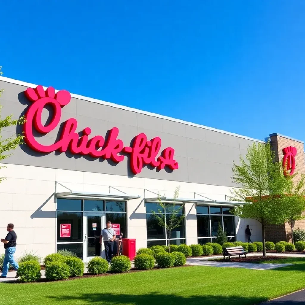 Chick-fil-A distribution center exterior view