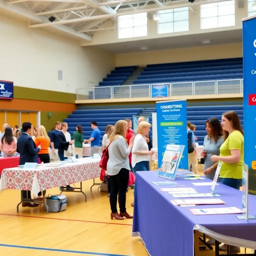 Educators at the Lexington Teacher Recruitment Fair