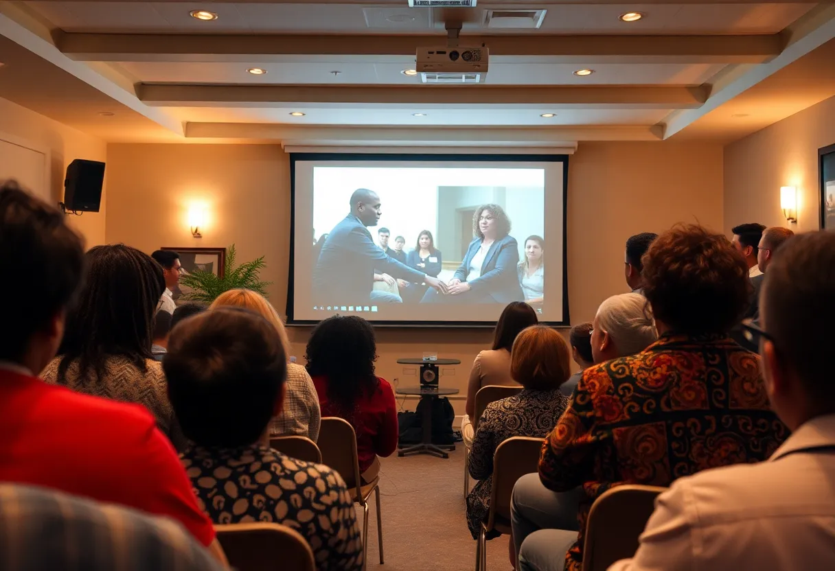 Audience at the screening of My Name is Pauli Murray documentary