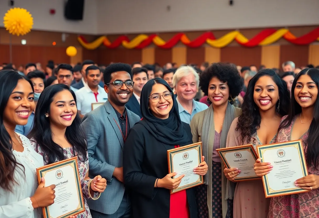 Celebration of individuals receiving the Presidential Medal of Freedom