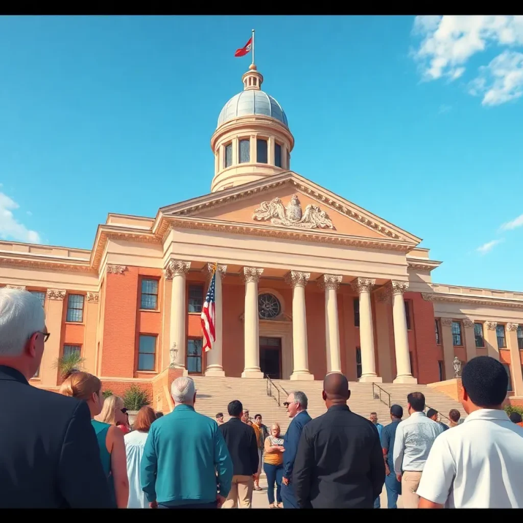 South Carolina State House during legislative session