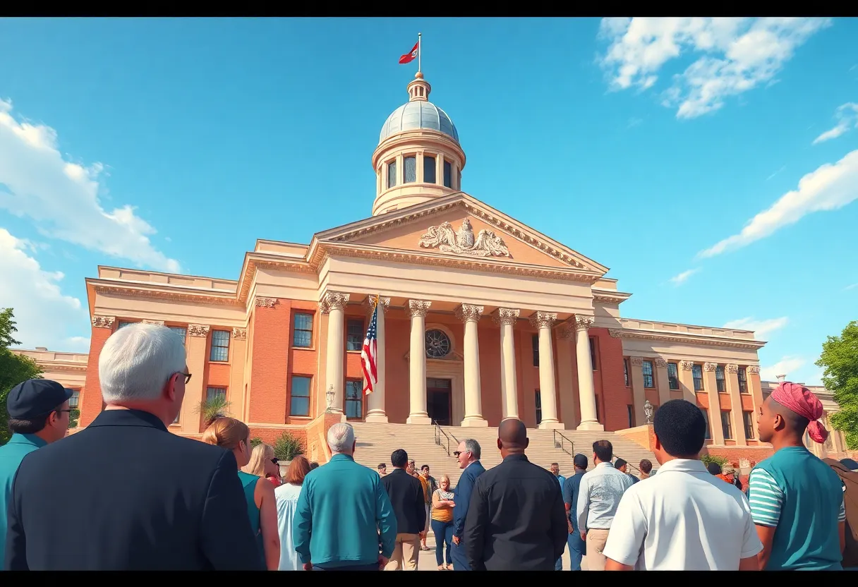 South Carolina State House during legislative session