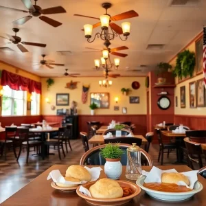 Interior of Tupelo Honey Southern Kitchen & Bar in Columbia