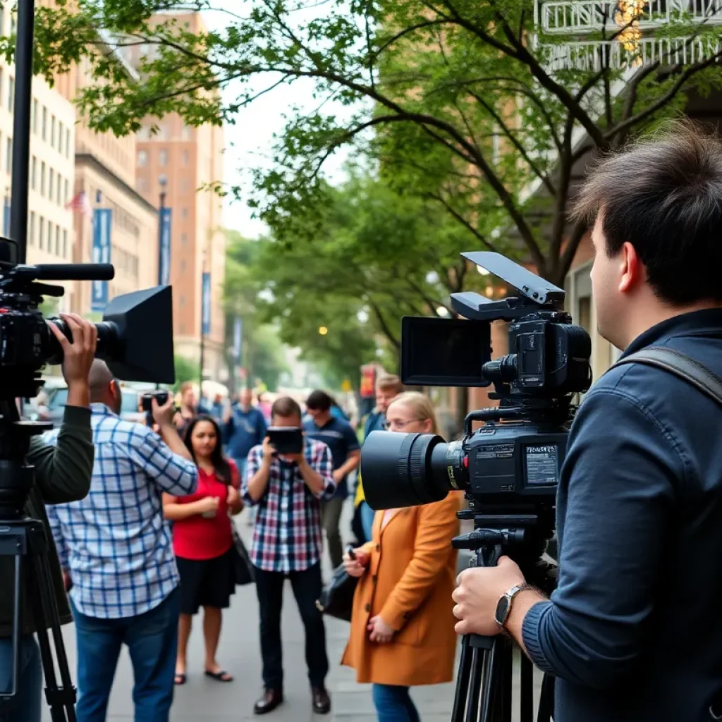 Actors auditioning in Columbia, South Carolina