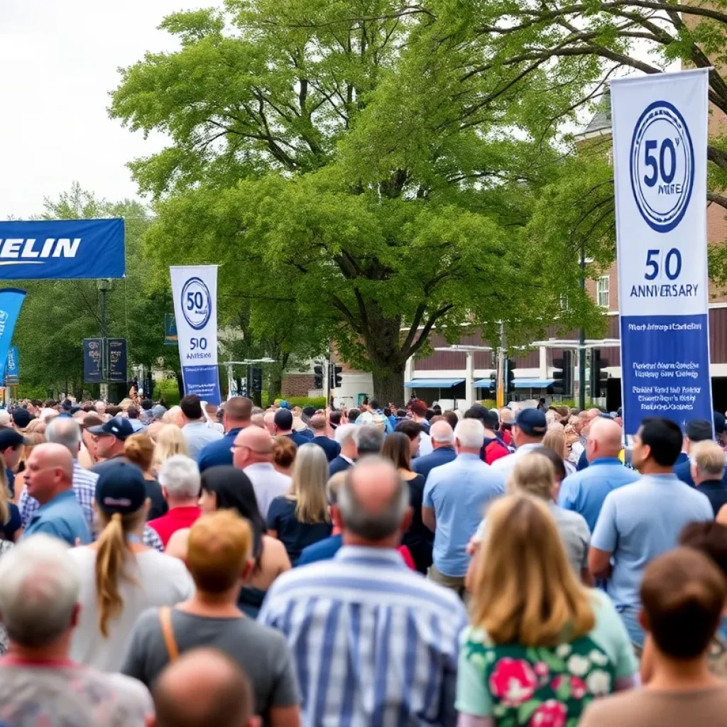 Greenville Celebrates Michelin's 50th Anniversary