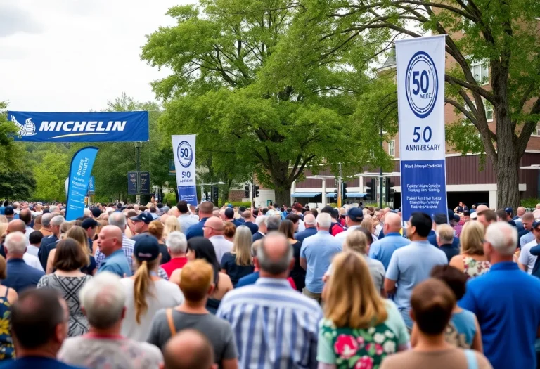 Greenville Celebrates Michelin's 50th Anniversary