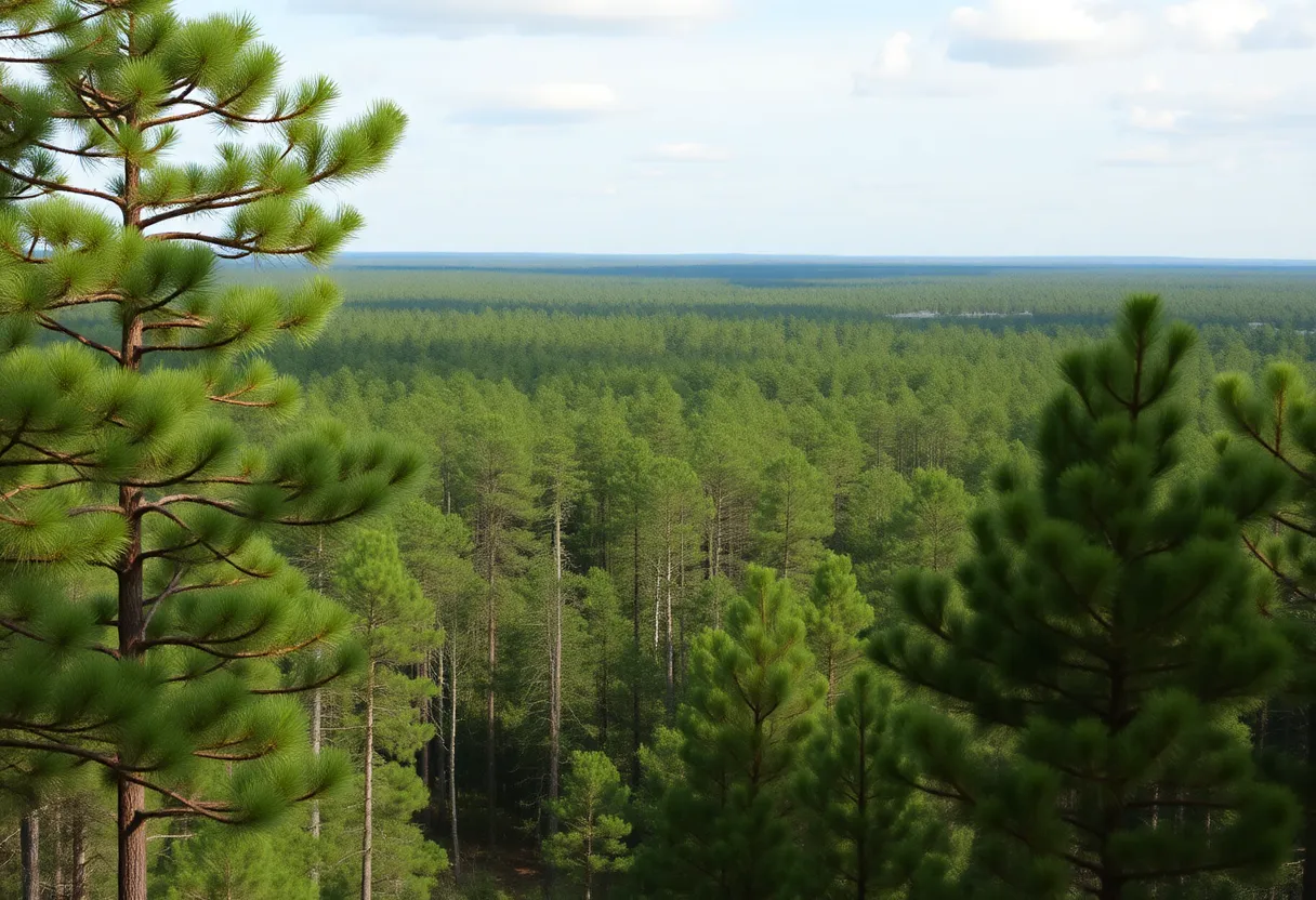 Timberland in South Carolina